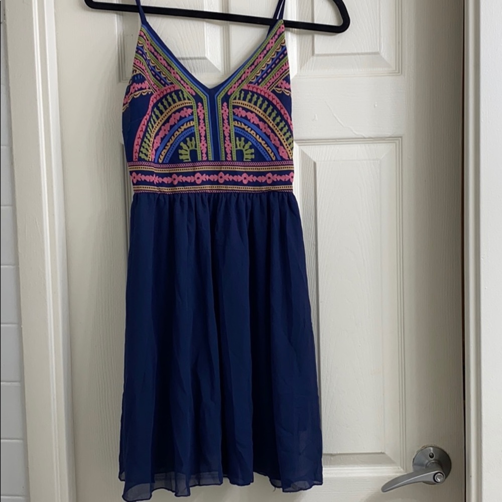 Colorful Mini Dress
